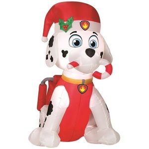 PawPatrol Marshall w CandyCane Airblown Xmas Decor
